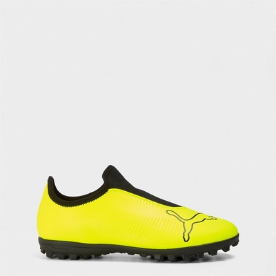 PUMA Детски футболни стоножки Puma Finesse Astro Turf Football Boots Childrens - Yellow/Black