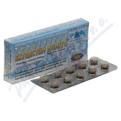 Mumio Extractum Tabulettae 100 tablet 2 g