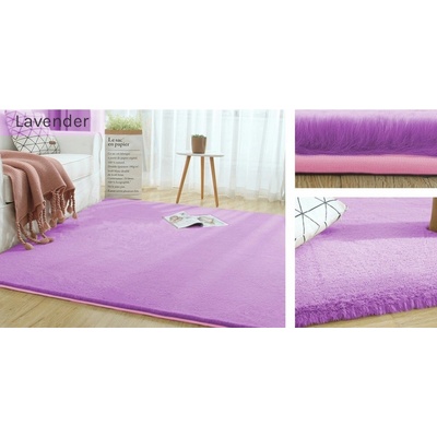 Divio Rabbit Levandule imitace králičí kožešiny