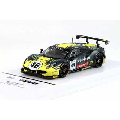 Ferrari 488 GT3 46 Rossi/Marini/Salucci 12h Gulf 2019 Tarmac Works 1:64
