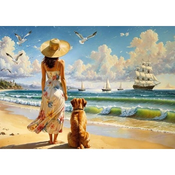 Cherry Pazzi - Puzzle The Blue Horizon - 1 000 piese