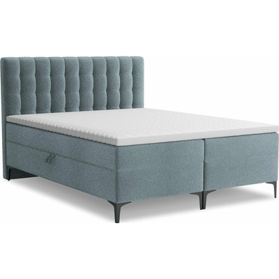 Makamii Puhala boxspring modrá / light