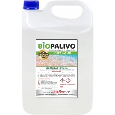 Hoříme Biolíh Prémium 5l Modrá laguna – Zboží Dáma Hoříme Biolíh Prémium 5l Modrá laguna – Zboží Dáma