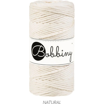 Bobbiny Macrame Regular 3mm - natural