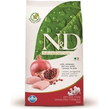 N&D Grain Free Dog Adult Mini Chicken & Pomegranate 7 kg
