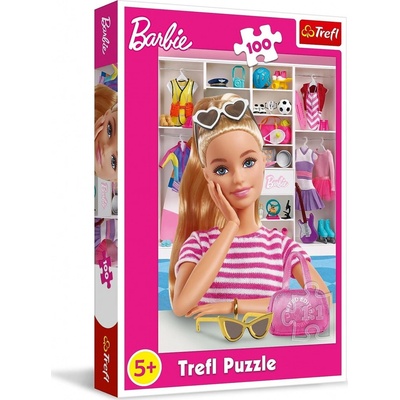 Trefl Zoznámte sa s Barbie 41x27 5cm v krabici 19x29x4cm 100 dielov