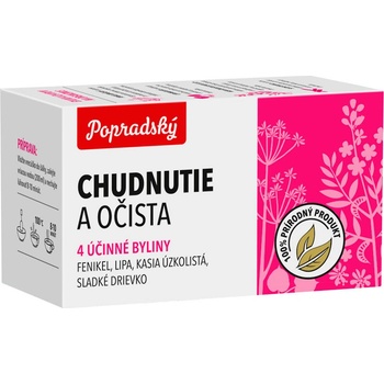 Baliarne obchodu Poprad Bylinný čaj cholesterol a cévy 15 x 1,5 g