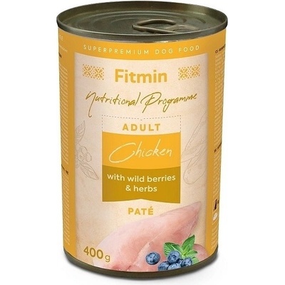 Fitmin Nutritional Programme Adult Chicken with wild berries & herbs 400 g
