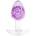 ToyJoy Anal Play Crystal Butt Plug Medium Purple