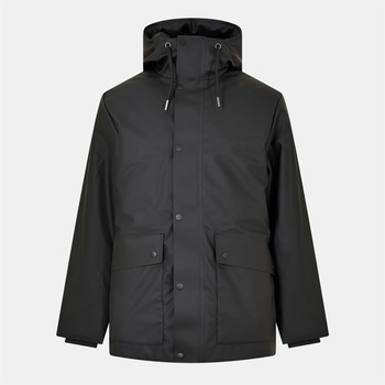 Rains Анорак Rains Men's Nome Waterproof Insulated Hooded Parka - Black 01