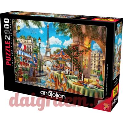 Anatolian Пъзел anatolian 3960 - 2000 части - Ден в Париж (p3960)