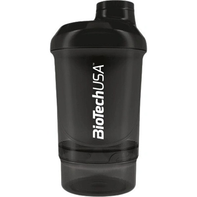 Biotech USA BioTechUSA šejkr Wave+ Nano 300ml +150ml - čierna