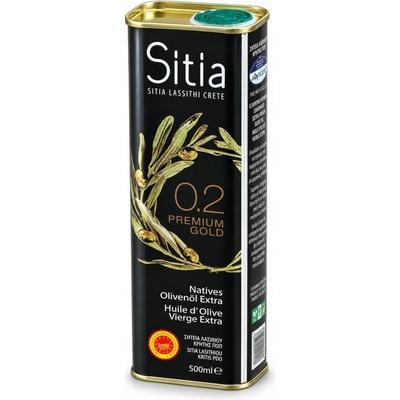 Sitia PREMIUM GOLD olivový olej Extra panenský 0,5 l