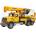 BRUDER Bruder MACK Granite Liebherr LKW модел влекач с кран, жълт/сив (02818)