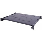 Securitynet Adjustable wheel 19 inch 1U gl. 350-450mm 4 point mounting CCAS-P-350