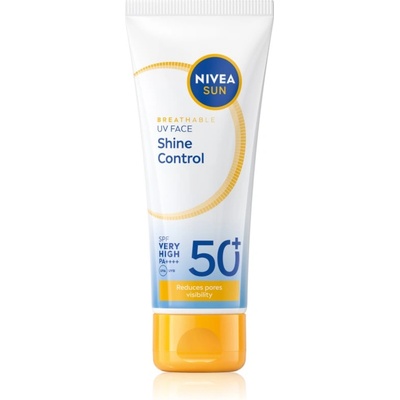 Nivea SUN Shine Control крем за лице за слънчеви бани SPF 50+ SPF 50+ 40ml