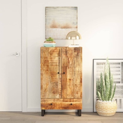 vidaXL 11461.352933 Komoda se zásuvkou 60 x 33 x 100 cm masivní mangovník a železo