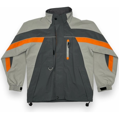 Chlapčenská jarná bunda sivá