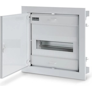 Scame Табло за СКРИТ монтаж 12+2 DIN модула с метална плътна врата 343x368x90 - 677.1012. 1 (677.1012.1)