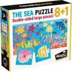 Headu Образователен пъзел 8+1 Headu - The Sea, 32 части (HMU59759) - baby