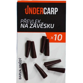 UnderCarp prevleky Prevlek na zavesku hnedy 10 ks