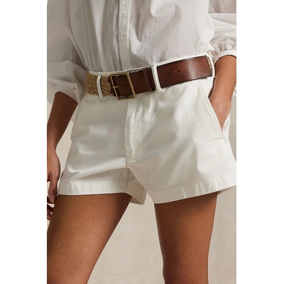 Ralph Lauren къс панталон чино дамски памучен (211963798)