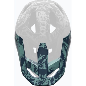 FOX Детска велосипедна каска Fox Racing Rampage Image Print Jr arctic blue
