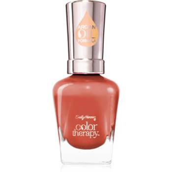 Sally Hansen Color Therapy подхранващ лак за нокти цвят 300 Soak At Sunset 14.7ml