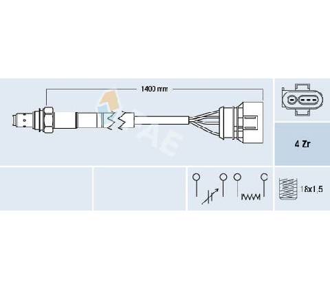 Lambda sonda FAE 77461
