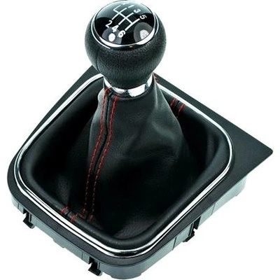 PROTEC Řadící páka s manžetou, VW Golf VI 2008 - 2012 6st červené prošití | Zboží Auto