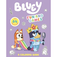 Bluey: Fun and Games: A Coloring Book Penguin Young Readers LicensesPaperback