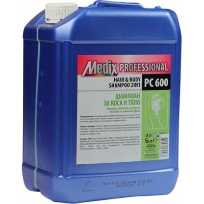 Medix Professional Шампоан за коса и тяло PC600, 5 L