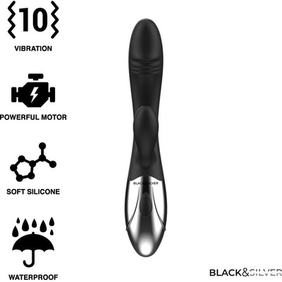 Black&Silver Kaleb Stimulating Vibe