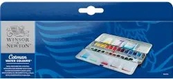 Winsor & Newton Акварелни бои Cotman 24 цвята