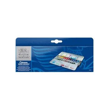 Image 1 of Winsor & Newton Акварелни бои Cotman 24 цвята