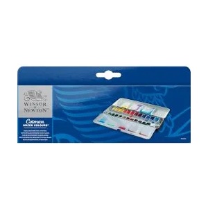Winsor & Newton Акварелни бои Cotman 24 цвята