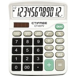 CTIFREE CT-837V калкулатор, 120x150mm, 12 цифри, двойно захранване, 2 години гаранция (CT-837V) Калкулатори