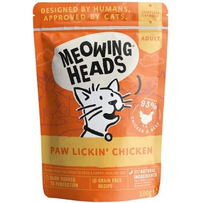 Barking Heads & Meowing Heads Paw Lickin Chicken GRAIN FREE 100 г