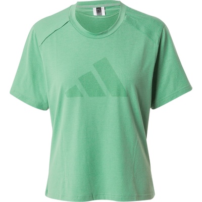 Adidas Функционална тениска 'power' зелено, размер l