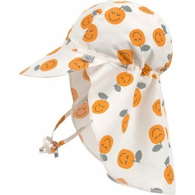Lässig Sun Protection Flap Hat orange sea salt Klobouček