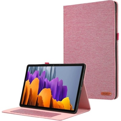 Vsetkonamobil 127982 FABRIC Zaklápací kryt pre Samsung Galaxy Tab S11 ružový