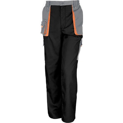Result Unisex pracovné ľahké nohavice R318X Black