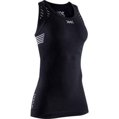 X-Bionic Дамско синтетично термобельо X-Bionic Women's Invent 4.0 LT Singlet Top - Opal Black / Arctic White - размер XL (114-3173-0215)
