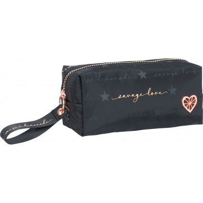 Miss Lemonade Несесер Miss Lemonade - Flirt, Черен (DKT64709)