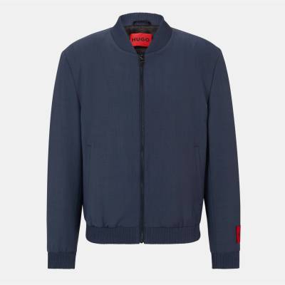 Hugo Яке Hugo Men's Formal Jacket - Medium Blue