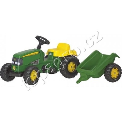 Rolly Toys šlapací traktor John Deere s přívěsem R01219