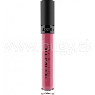 Gosh Liquid Matte Lips matný tekutý rúž na pery 002 Pink Sorbet 4 ml