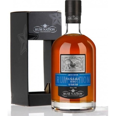 Nation Panama 10y 40% 0,7 l (holá láhev)