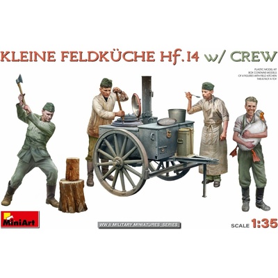 MiniArt Small field kitchen Hf.14 with Crew 1/35