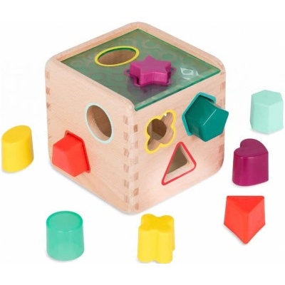B-Toys Kocka s vkladacími tvarmi Wonder Cube